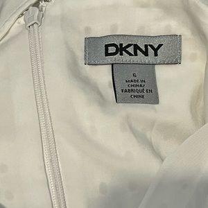DKNY White Dress